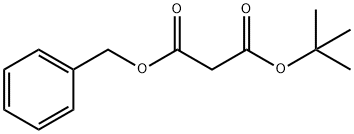 丙二酸叔丁酯苯甲酯 结构式