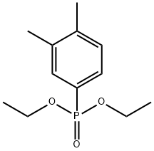 Diethyl (3,4-dimethylphenyl)phosphonate, 72596-30-6, 结构式
