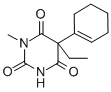 N-methylcyclobarbital Structure
