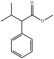 3-甲基-2-苯基丁酸甲酯 结构式
