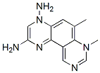 2,4-Diamino-6,7-dimethylpyrazino[2,3-f]quinazoline Structure
