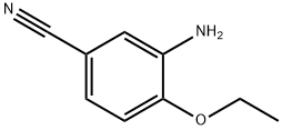 3-氨基-4-乙氧基苯甲腈, 72635-79-1, 结构式