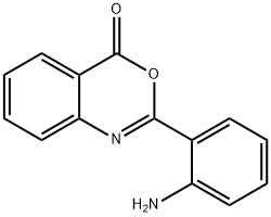2-(2-AMINOPHENYL)-4H-3,1-BENZOXAZIN-4-ONE Struktur