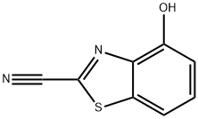 4-羟基-2-氰基苯并噻唑, 7267-31-4, 结构式