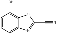 7-羟基-2-氰基苯并噻唑, 7267-37-0, 结构式
