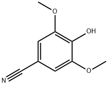 4-Cyano-2,6-dimethoxyphenol Struktur