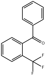 2-(三氟甲基)苯甲酮 结构式