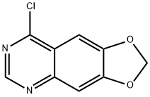 4-Chloro-6,7-methylenedioxyquinazoline Struktur