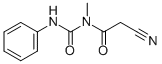 1-(2-CYANO-ACETYL)-1-METHYL-3-PHENYL-UREA Struktur