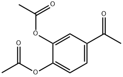 ACETIC ACID 2-ACETOXY-5-ACETYL-PHENYL ESTER Struktur
