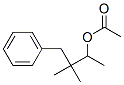 1,2,2-trimethyl-3-phenylpropyl acetate 结构式
