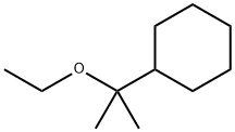 (1-ethoxy-1-methylethyl)cyclohexane Structure