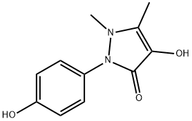 4,4'-dihydroxyantipyrine Struktur