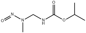 [(N-Nitrosomethylamino)methyl]carbamic acid isopropyl ester Structure