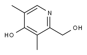 2-Pyridinemethanol, 4-hydroxy-3,5-dimethyl- (9CI) Structure