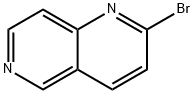 2-ブロモ-1,6-ナフチリジン 化学構造式