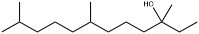 3,7,11-トリメチル-3-ドデカノール 化学構造式