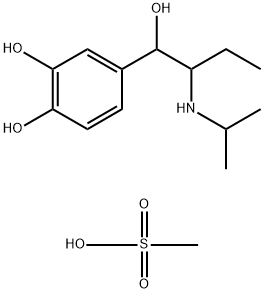メシル酸イソエタリン 化学構造式
