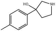 3-(4-METHYLPHENYL)-3-PYRROLIDINOL Structure
