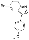 5-Bromo-3-(4-methoxyphenyl)-2,1-benzisoxazole Struktur