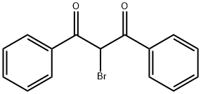 2-bromo-1,3-diphenyl-3-propanedione Struktur