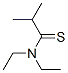 Propanethioamide,  N,N-diethyl-2-methyl- Structure