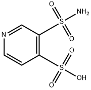 3-(Aminosulfonyl)-4-pyridinesulfonicacid Struktur