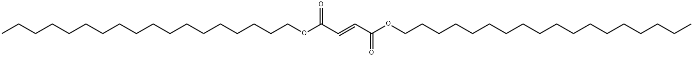 (E)-2-ブテン二酸ジオクタデシル 化学構造式