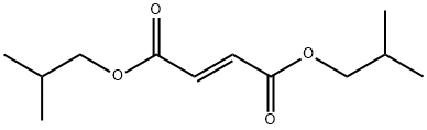 フマル酸ジイソブチル 化学構造式