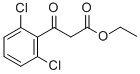 ETHYL 3-(2,6-DICHLOROPHENYL)-3-OXOPROPANOATE Struktur