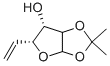 (1α,5α)-3,3-ジメチル-7α-ビニル-2,4,6-トリオキサビシクロ[3.3.0]オクタン-8α-オール 化学構造式