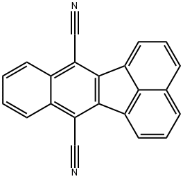 7,12-DICYANOBENZO[K]FLUORANTHENE Struktur