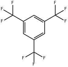 1,3,5-Tris(trifluoromethyl)benzene Struktur