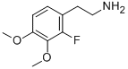 [2-(2-FLUORO-3,4-DIMETHOXY)PHENYL]ETHYLAMINE Struktur
