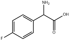 DL-4-氟苯甘氨酸, 7292-73-1, 结构式