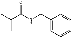 PropanaMide, 2-Methyl-N-(1-phenylethyl)- Struktur
