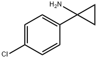 1-(4-CHLORO-PHENYL)-CYCLOPROPYLAMINE Struktur