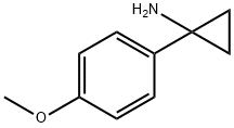 1-(4-Methoxyphenyl)cyclopropanamine Structure