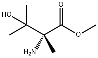 D-Valine, 3-hydroxy-2-methyl-, methyl ester (9CI) 结构式