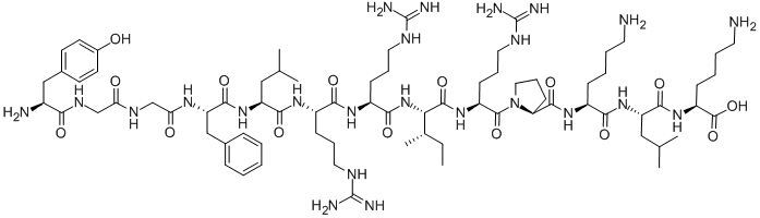 强啡肽 A (1-13), 72957-38-1, 结构式