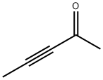 3-ペンチン-2-オン 化学構造式