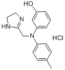 3-[[[(4,5-ジヒドロ-1H-イミダゾール)-2-イル]メチル](4-メチルフェニル)アミノ]フェノール·塩酸塩