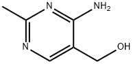 4-アミノ-2-メチル-5-ピリミジンメタノール 化学構造式