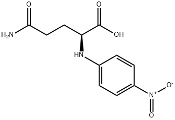 L-gamma-谷氨酰-对-硝基苯胺 结构式