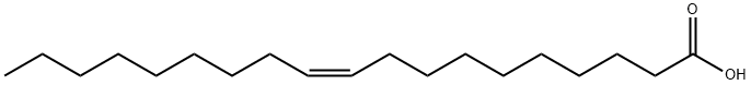 十九碳烯酸(顺-10) 结构式
