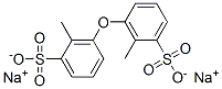 disodium oxybis[methylbenzenesulphonate] Structure