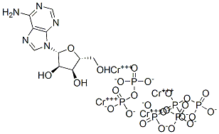 chromium adenosine diphosphate Struktur