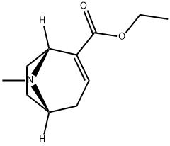 8-Azabicyclo[3.2.1]oct-2-ene-2-carboxylic Acid 8-Methyl-Ethyl Ester Struktur