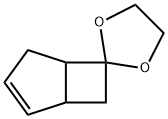 Spiro[bicyclo[3.2.0]hept-2-ene-6,2-[1,3]dioxolane] 结构式