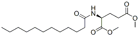 N-Dodecanoyl-L-glutamic acid dimethyl ester Struktur